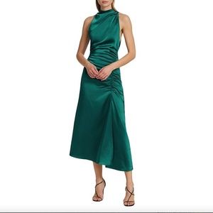 A.L.C Inez Dress Brand New WITH TAGS size 2 - emerald